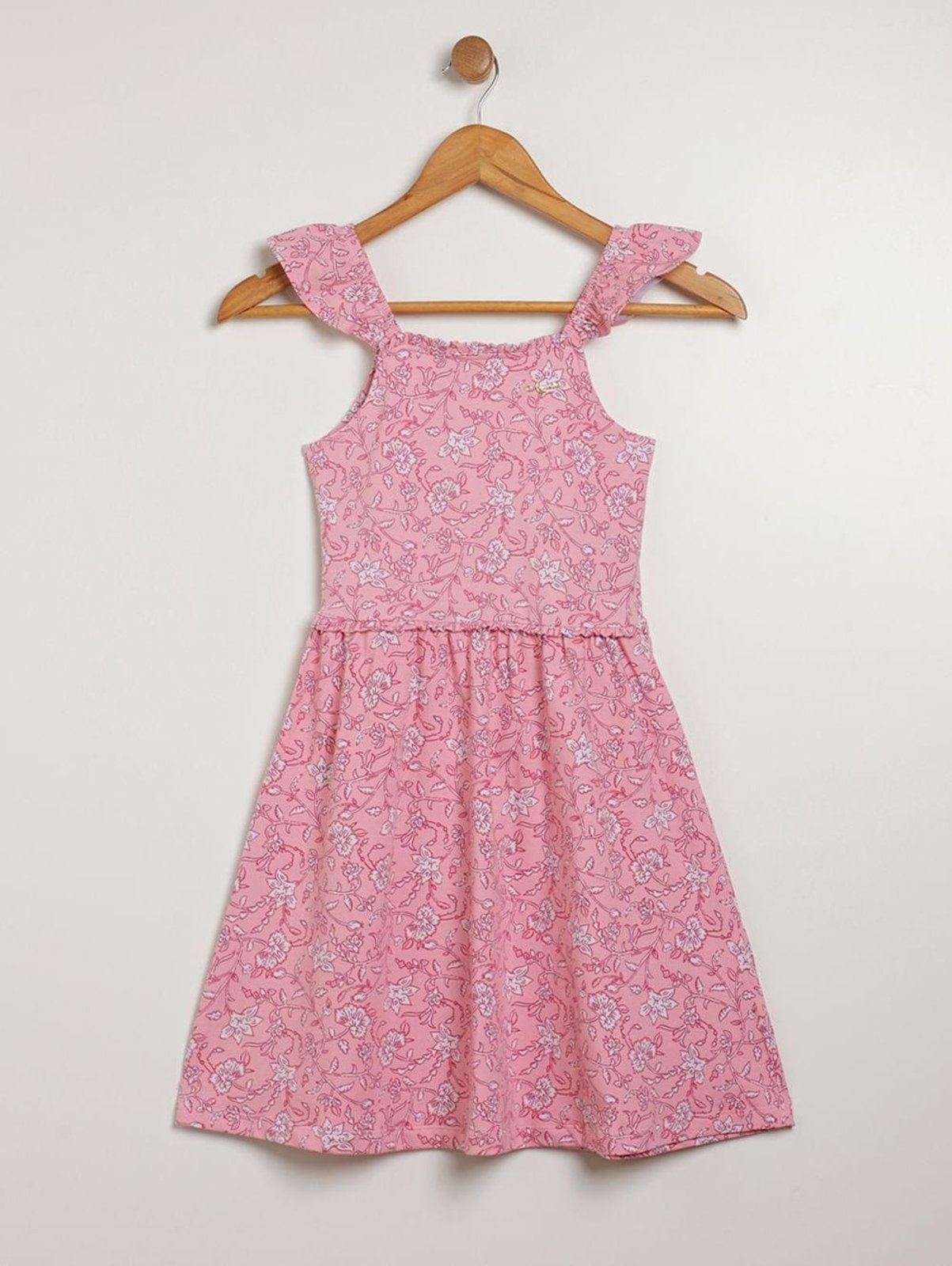 Vestido Juvenil Para Menina - ROSA