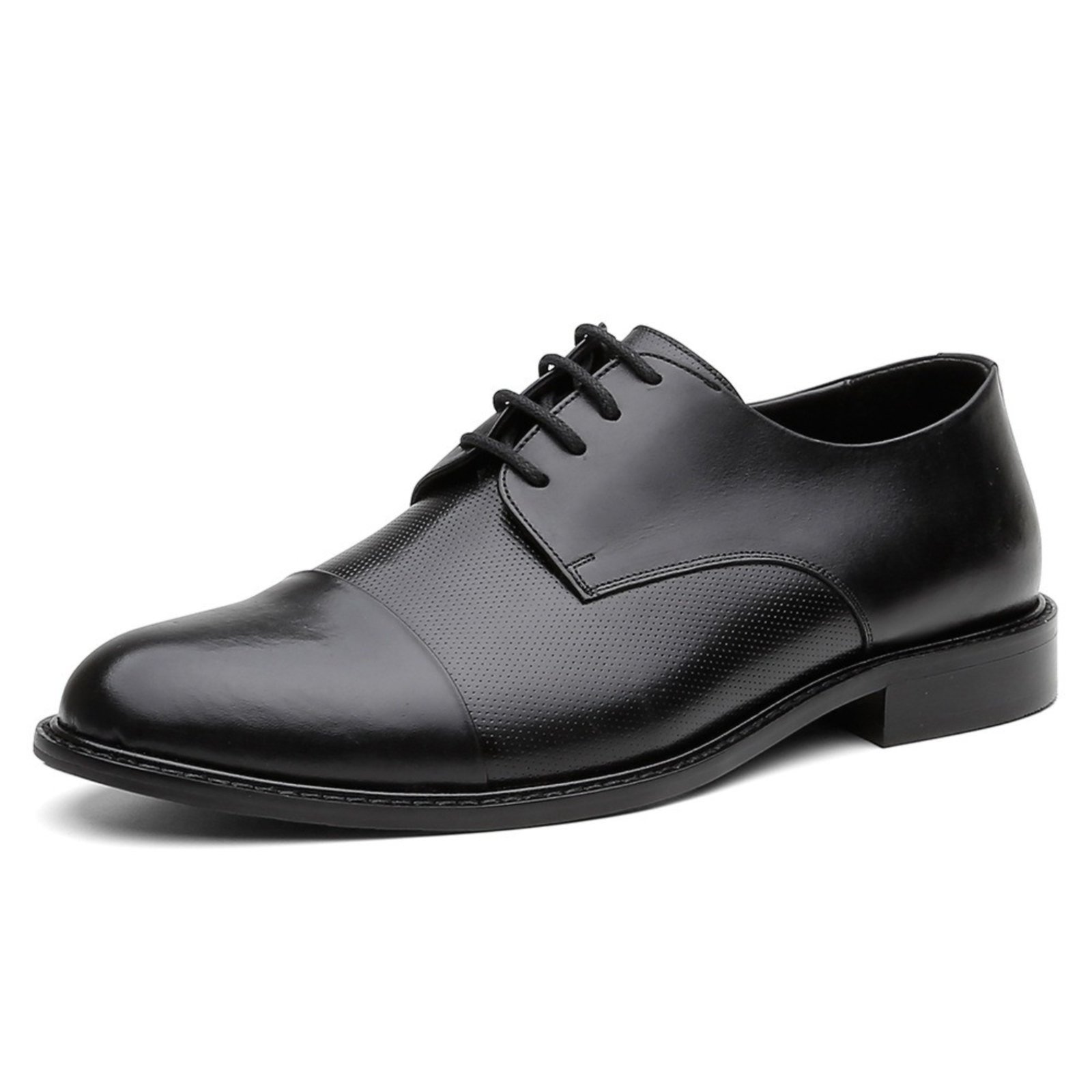 Sapato Social Centuria em Couro Preto