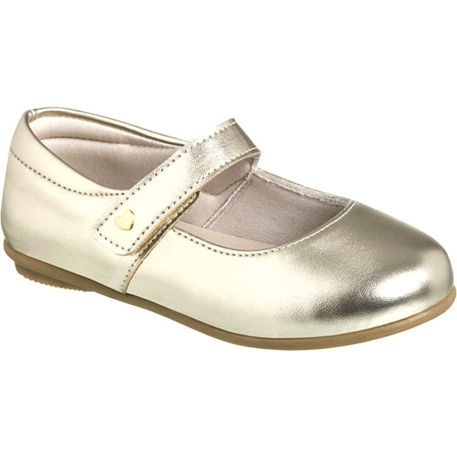Infantil – Sapatilha Ortopasso Love Menina Dourada Dourado