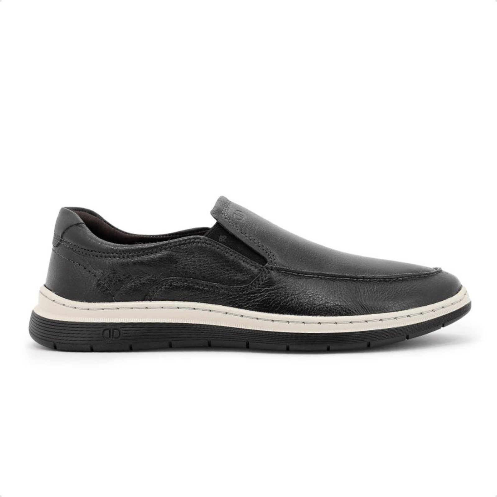 Sapatênis Democrata Casual Easy Masculino Preto