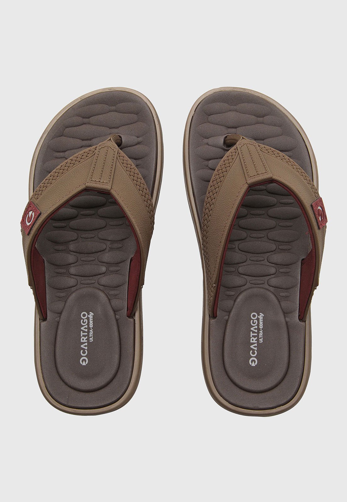 Chinelo Masculino Cartago Malta VII Marrom
