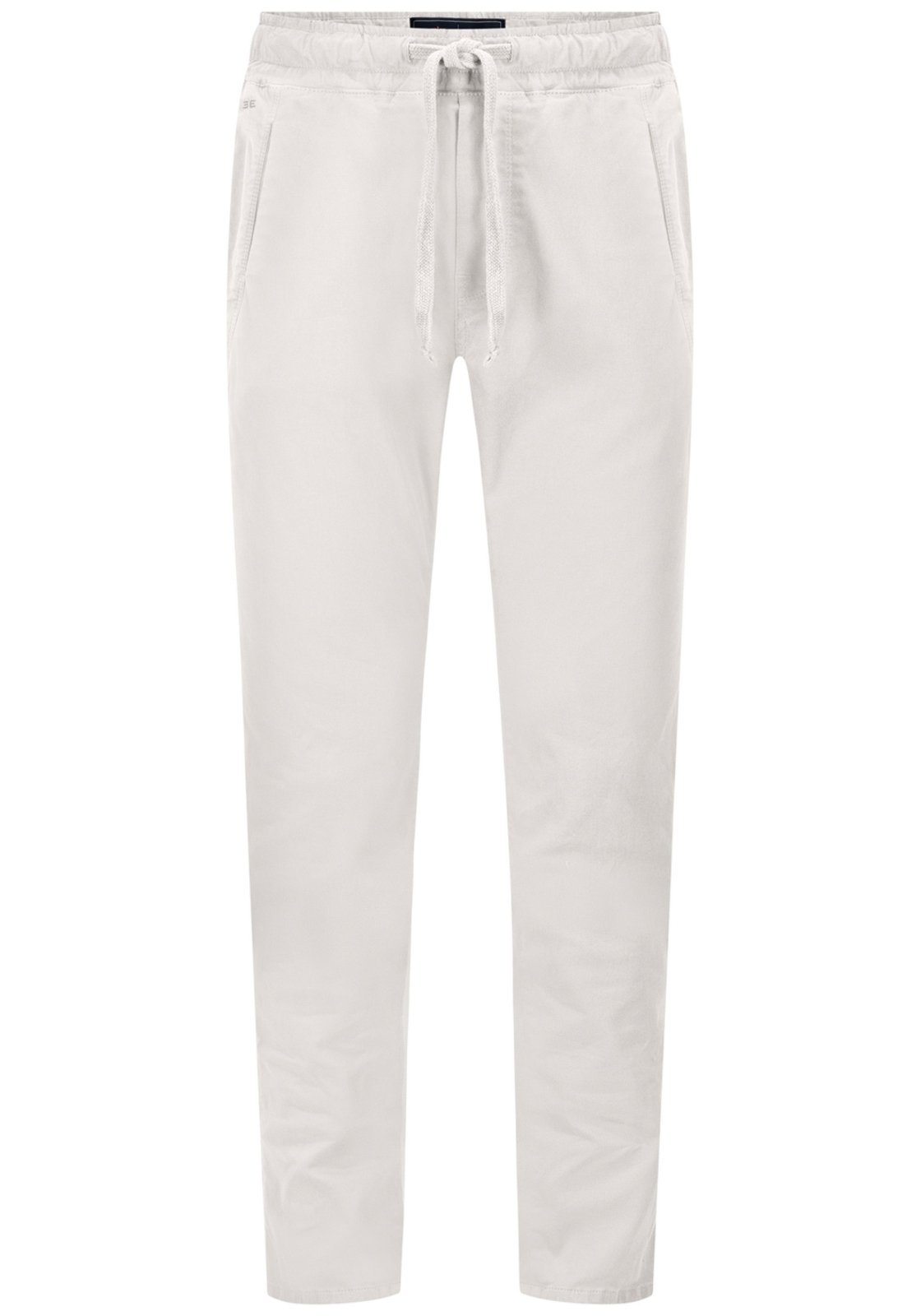 Calça Jogger Masculina Em Sarja Com Elastano E Bolsos