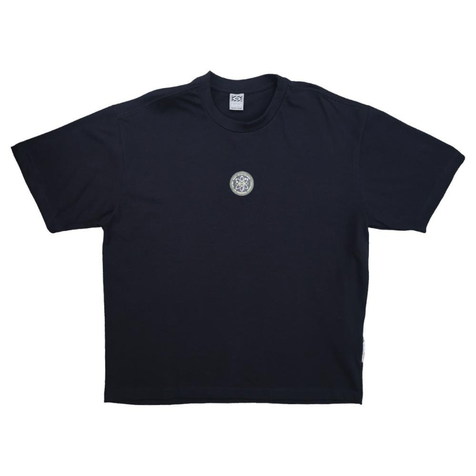 Camiseta Oakley Mad Lab Rubber Logo SS Tee Blackout - Blackout - G Preto
