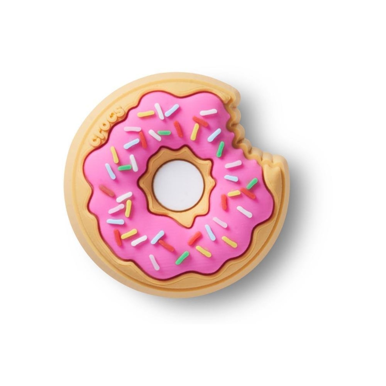 Infantil - Jibbitz™ Donut Mordido Único Branco