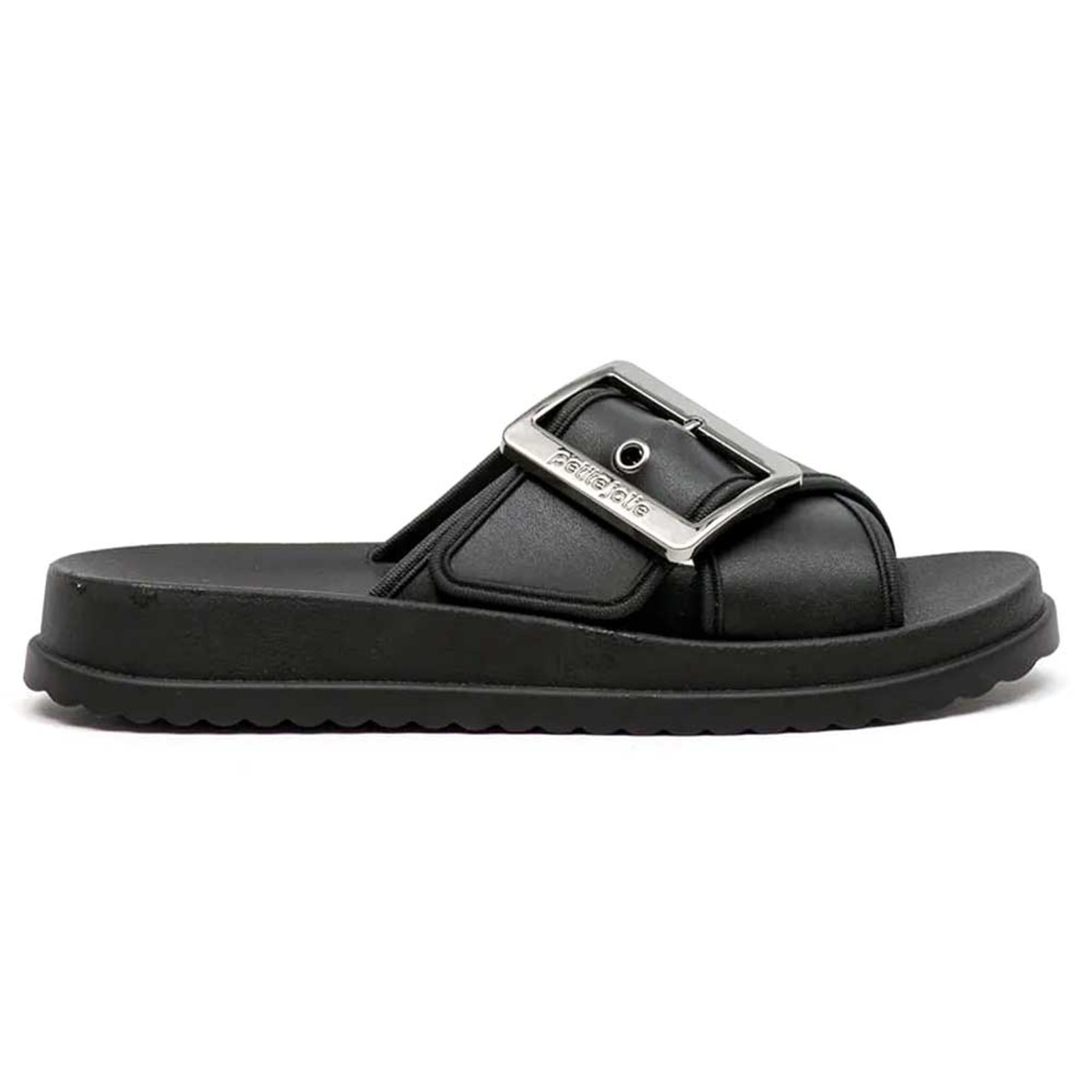 Chinelo Feminino Feat Preto Petite Jolie PJ7482