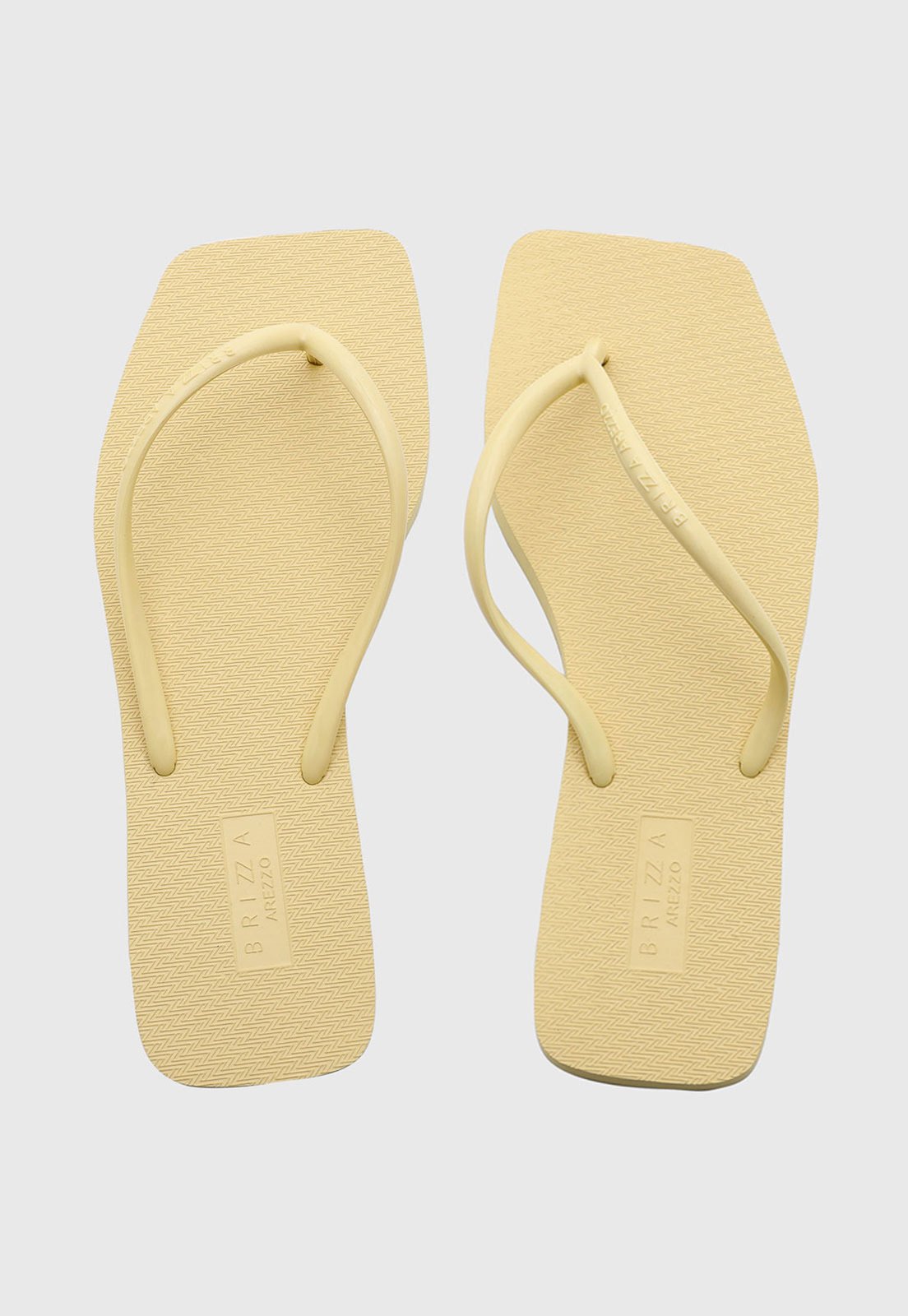 Chinelo Feminino Brizza Arezzo Tiras Finas Amarelo