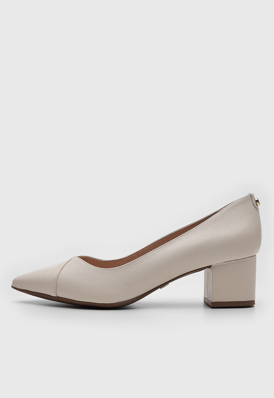 Scarpin Jorge Bischoff Recortes Off-White