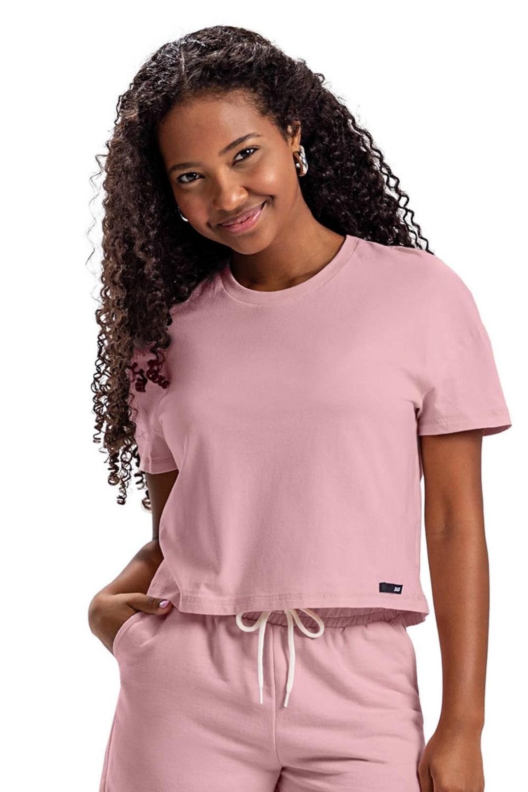 Infantil - Blusa Juvenil Menina Box Elian Beats Rosa