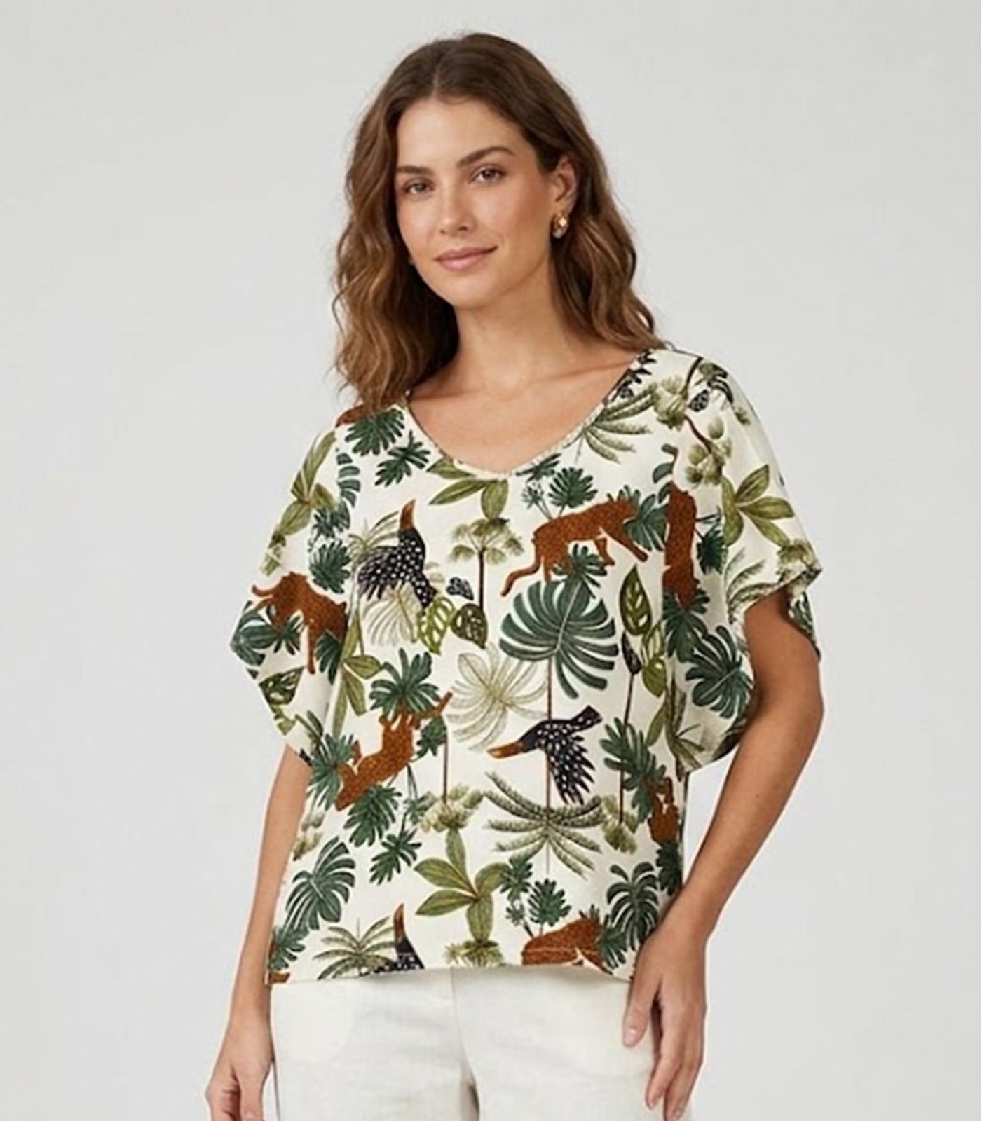 Blusa Feminina Infinita Cor Bege