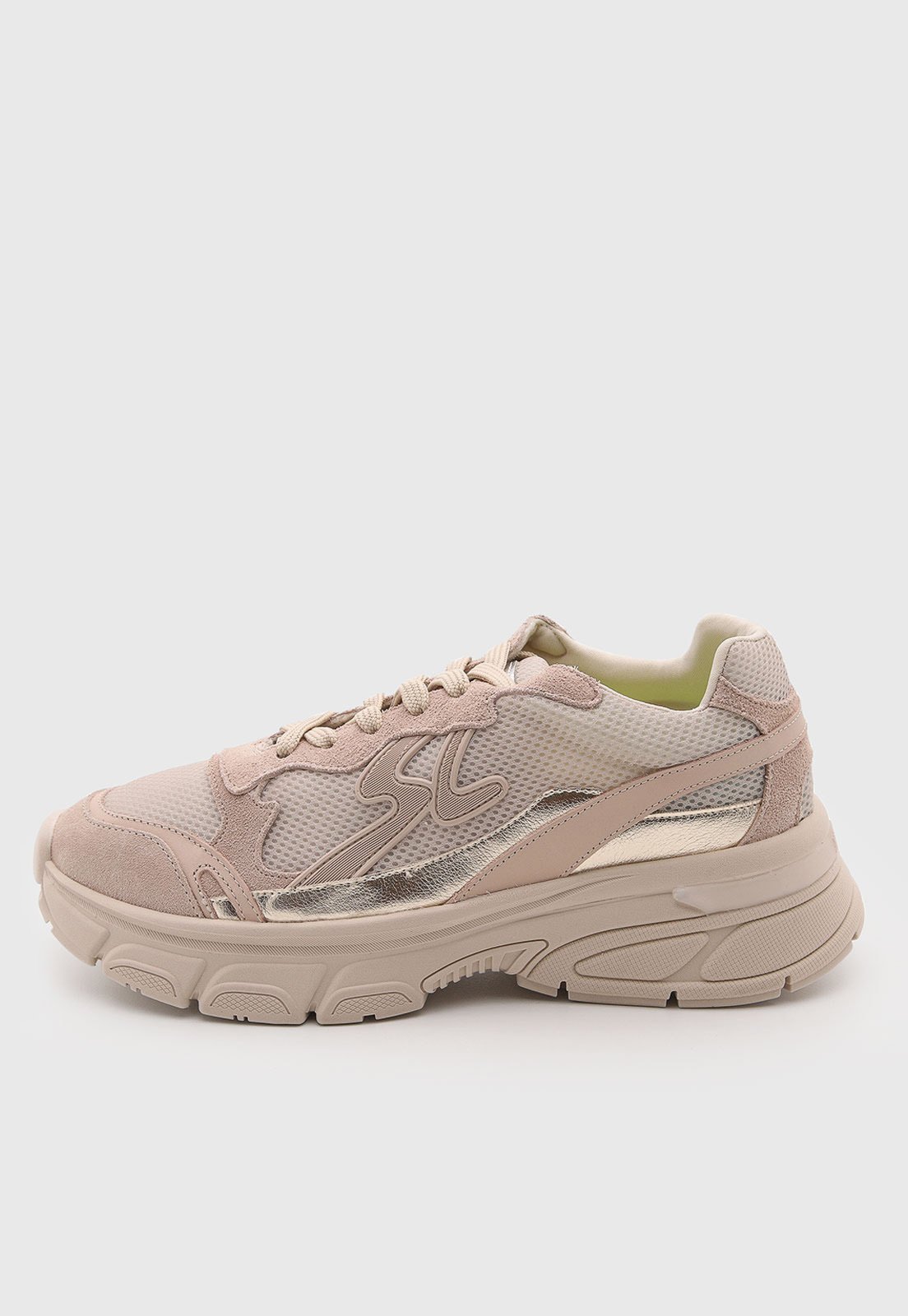 Tênis Feminino Santa Lolla Couro Nude