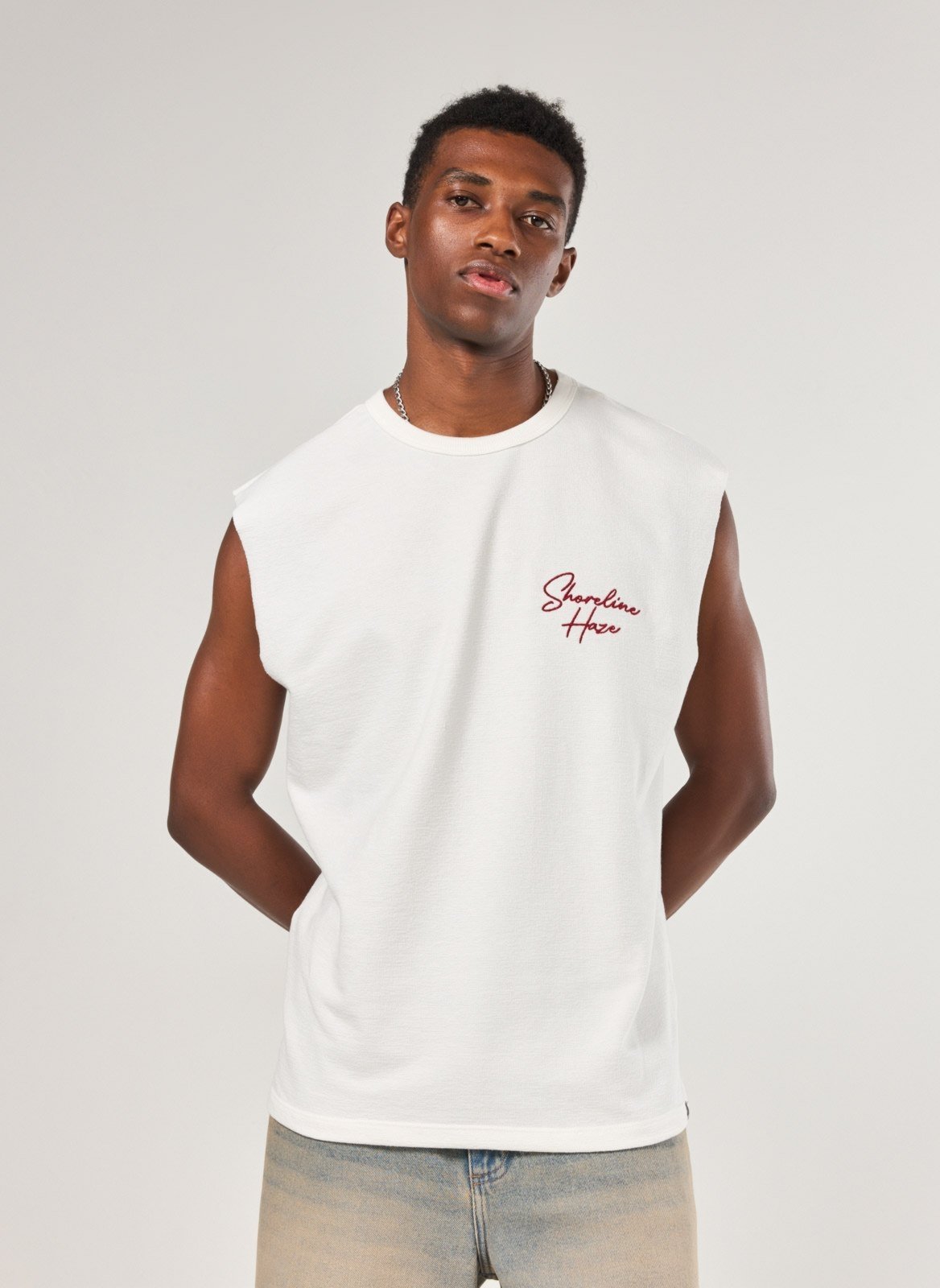 Regata Sleeveless Comfort Atoalhada Bordado