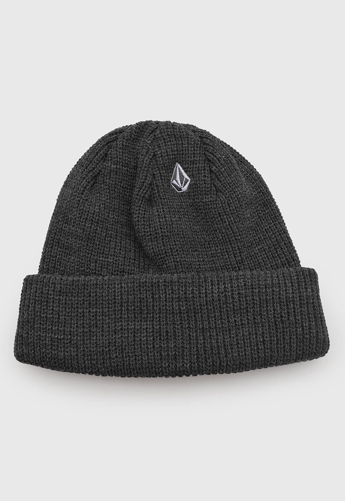 Gorro Volcom Classic Stone Tricô Cinza Escuro