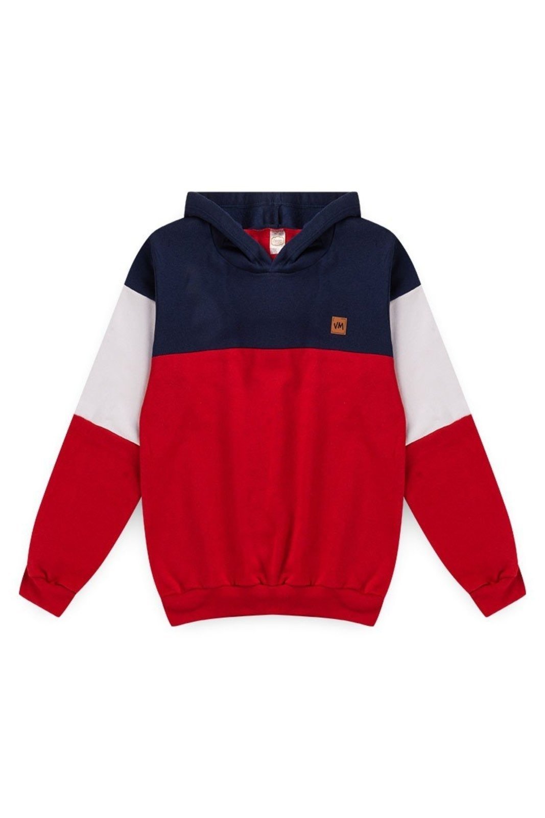 Infantil - Blusa Moletom Juvenil Menino c/ Capuz Basic Vitrine Madri