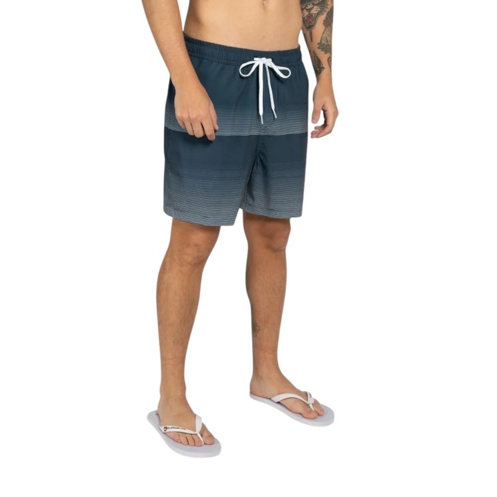 Quiksilver Boardshort Voley Everyday Island Scenic 17 – Marinho