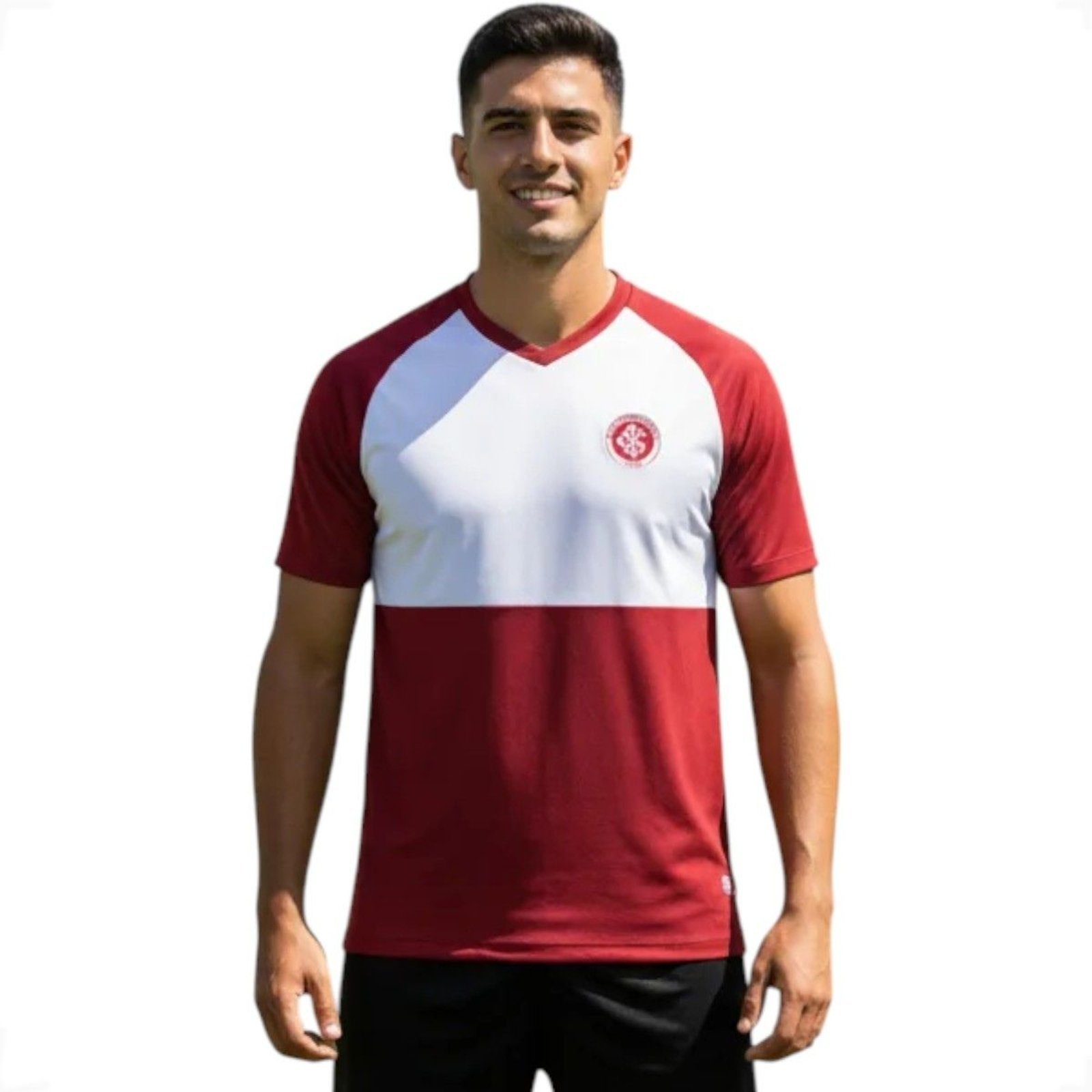 Camiseta Classic Internacional Oficial Tradição Rubra Vermelho