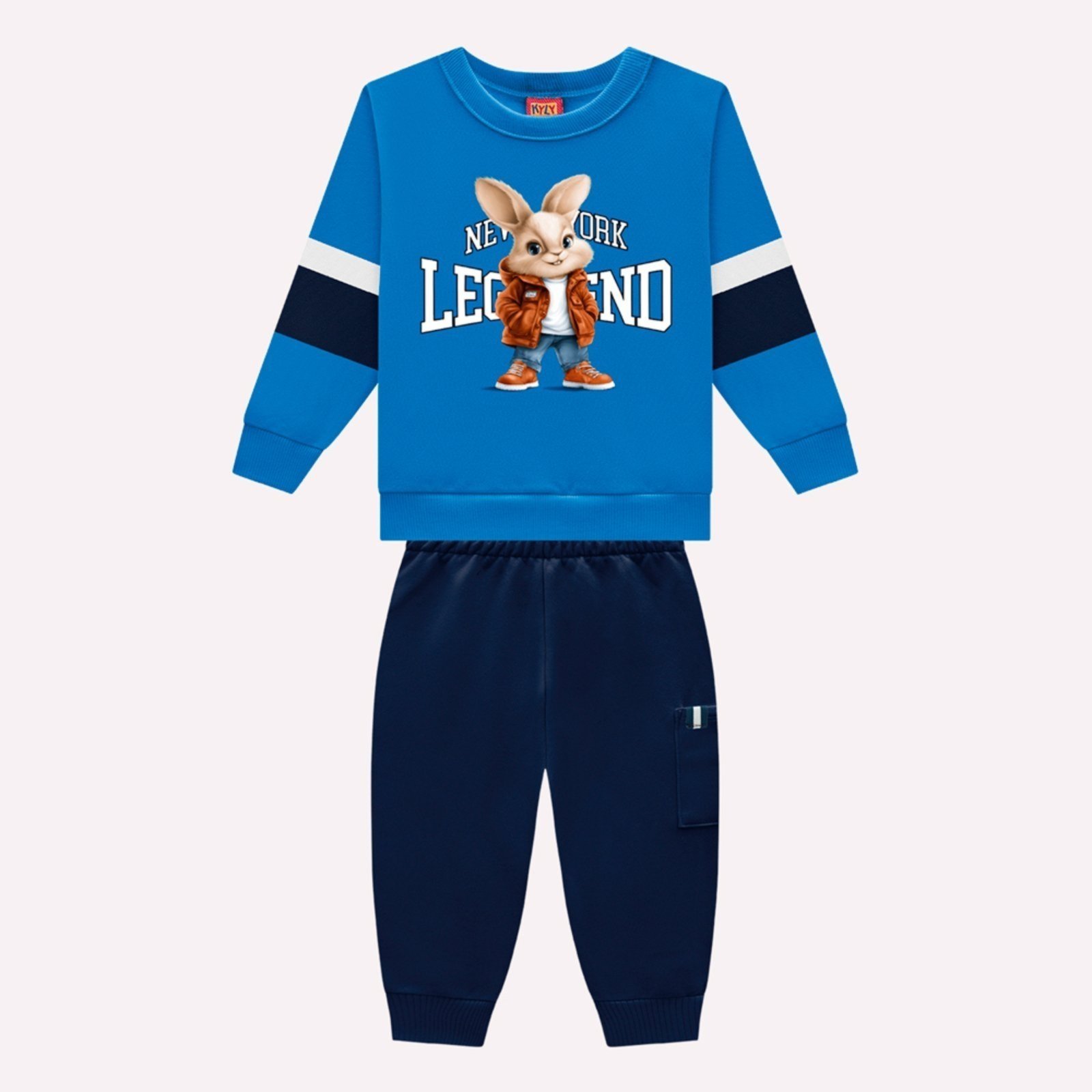 Infantil - Conjunto Menino Coelho Kyly