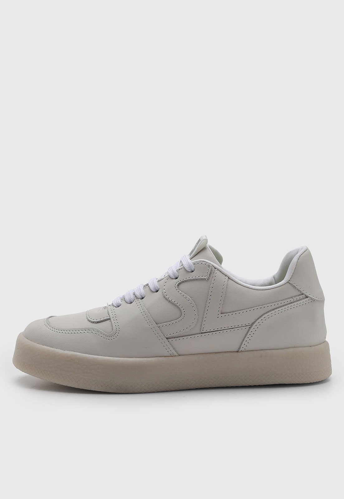 Tênis Santa Lolla Recortes Off-White