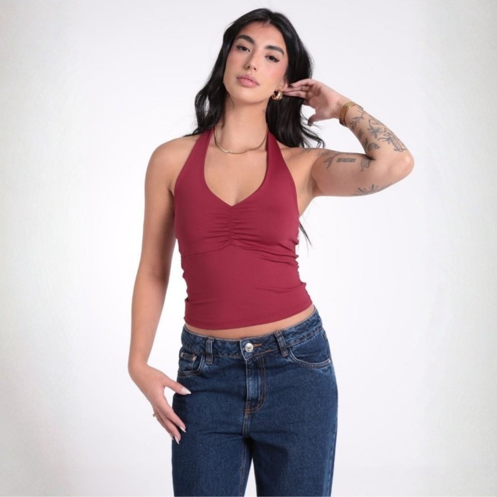 Blusa Frente Única Feminina Revanche Daiane