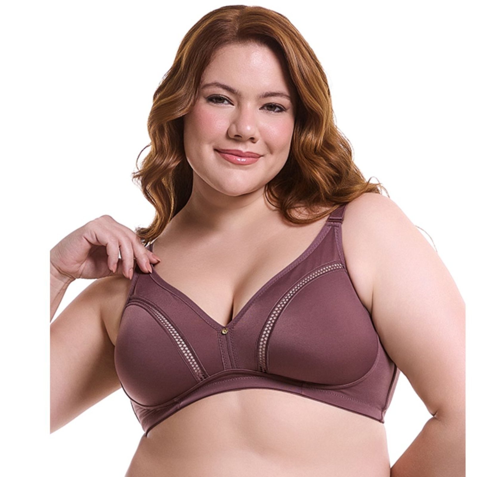 Sutiã Plus Size Sem Bojo Sem Aros Moldado Nayane