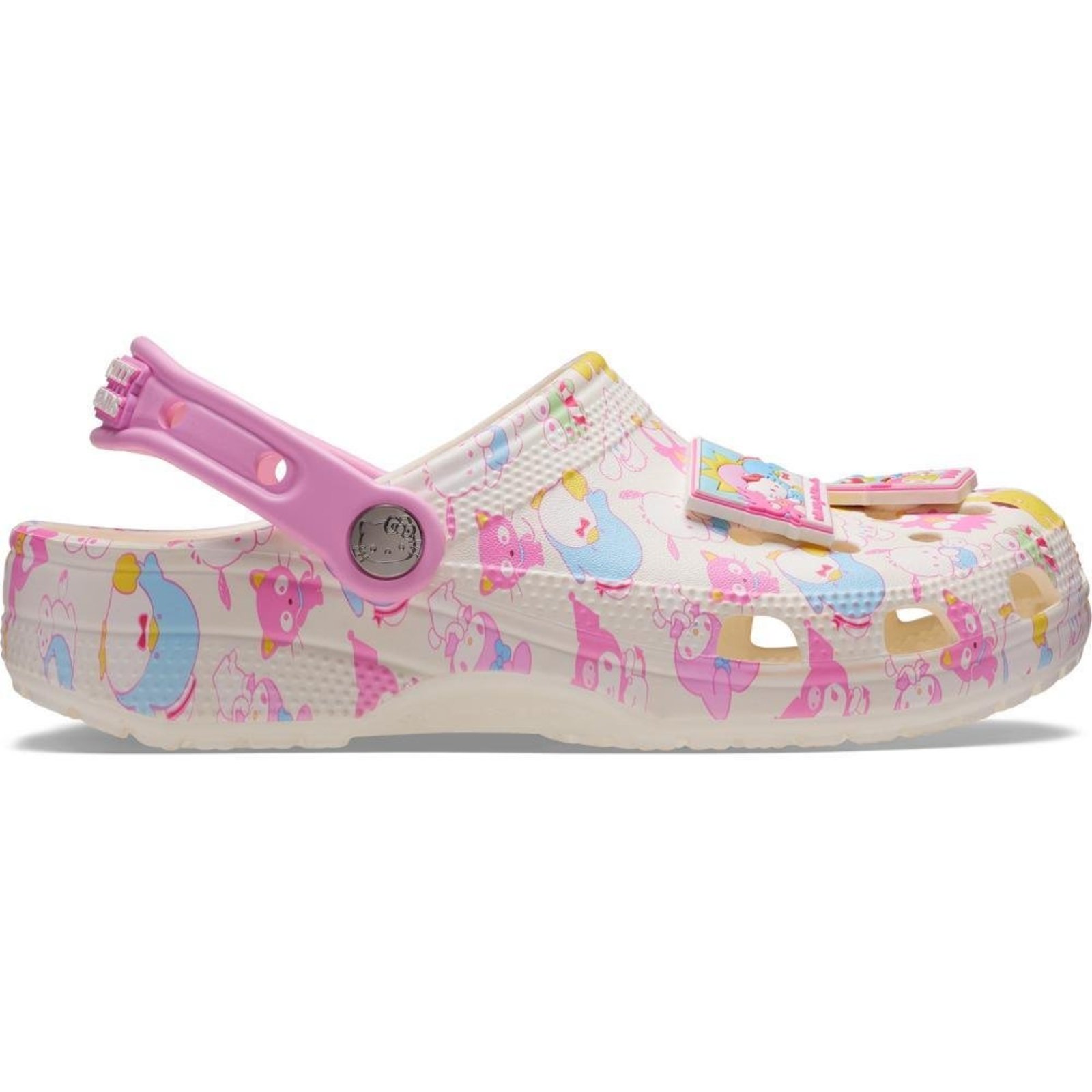Sandália Crocs Hello Kitty And Friends Pastel Classic Clog Multi Multicolorido