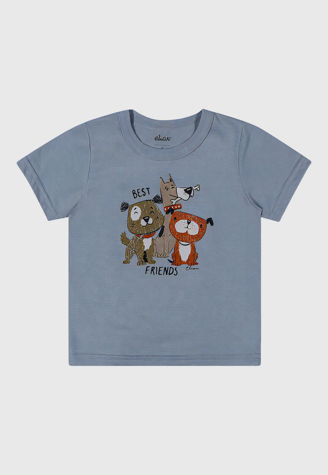 Camiseta Elian Bichos Azul