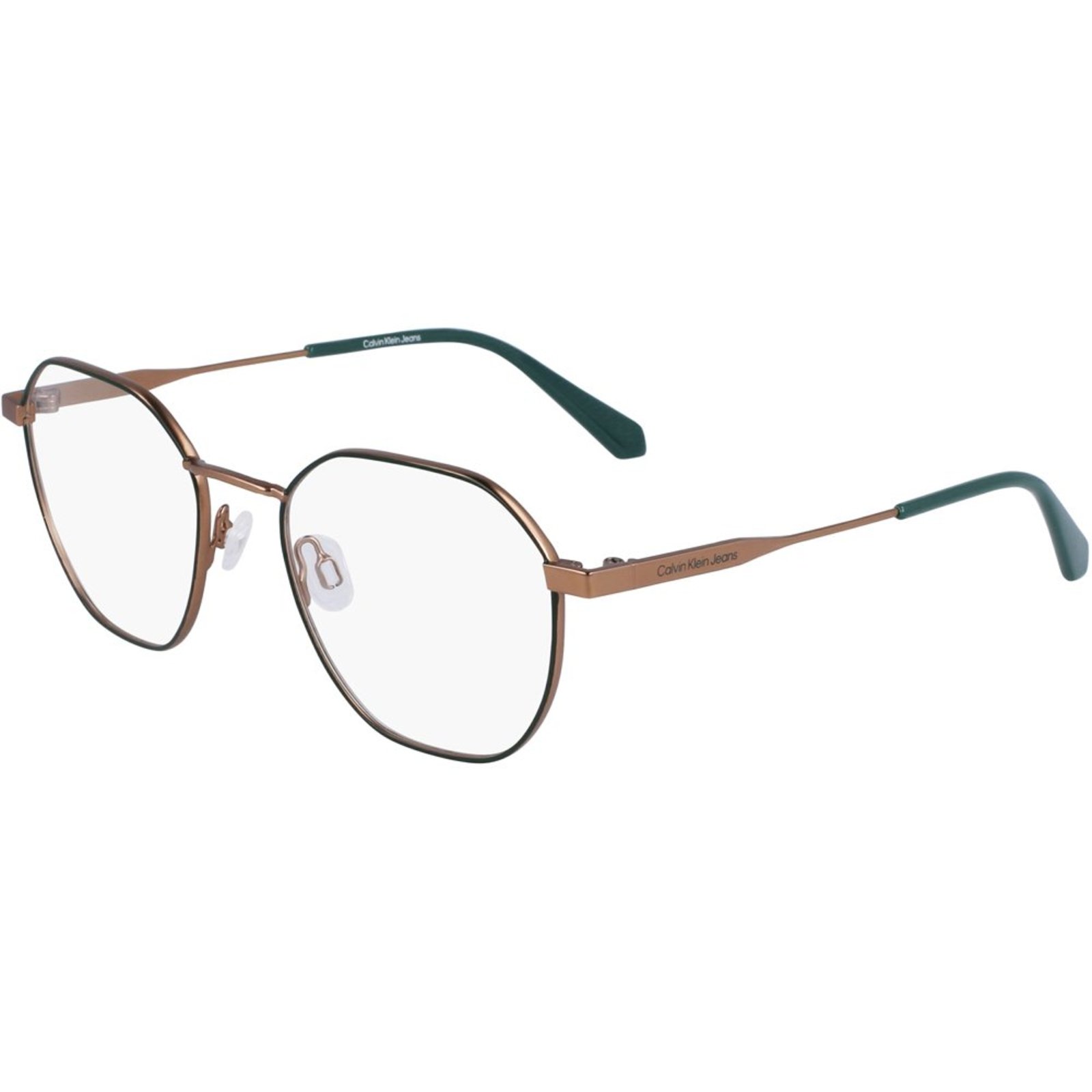 Armação Calvin Klein Jeans 22220 704 Dourado Unissex