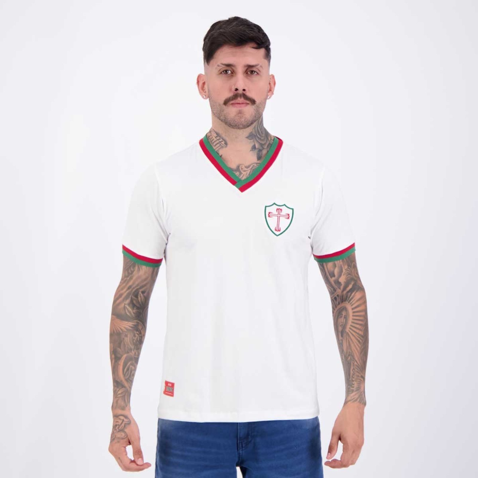Camisa Portuguesa Retrô 1965 Branca