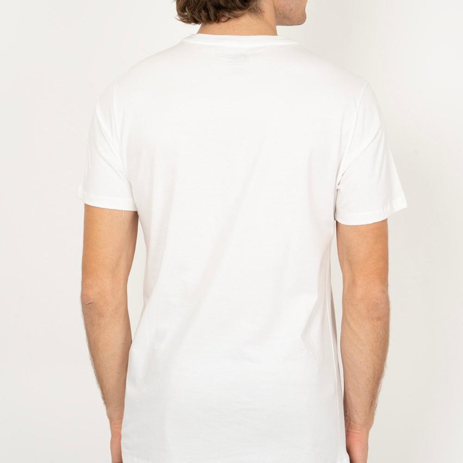 Camiseta Quiksilver Summer Palms SM26 Masculina Snow White