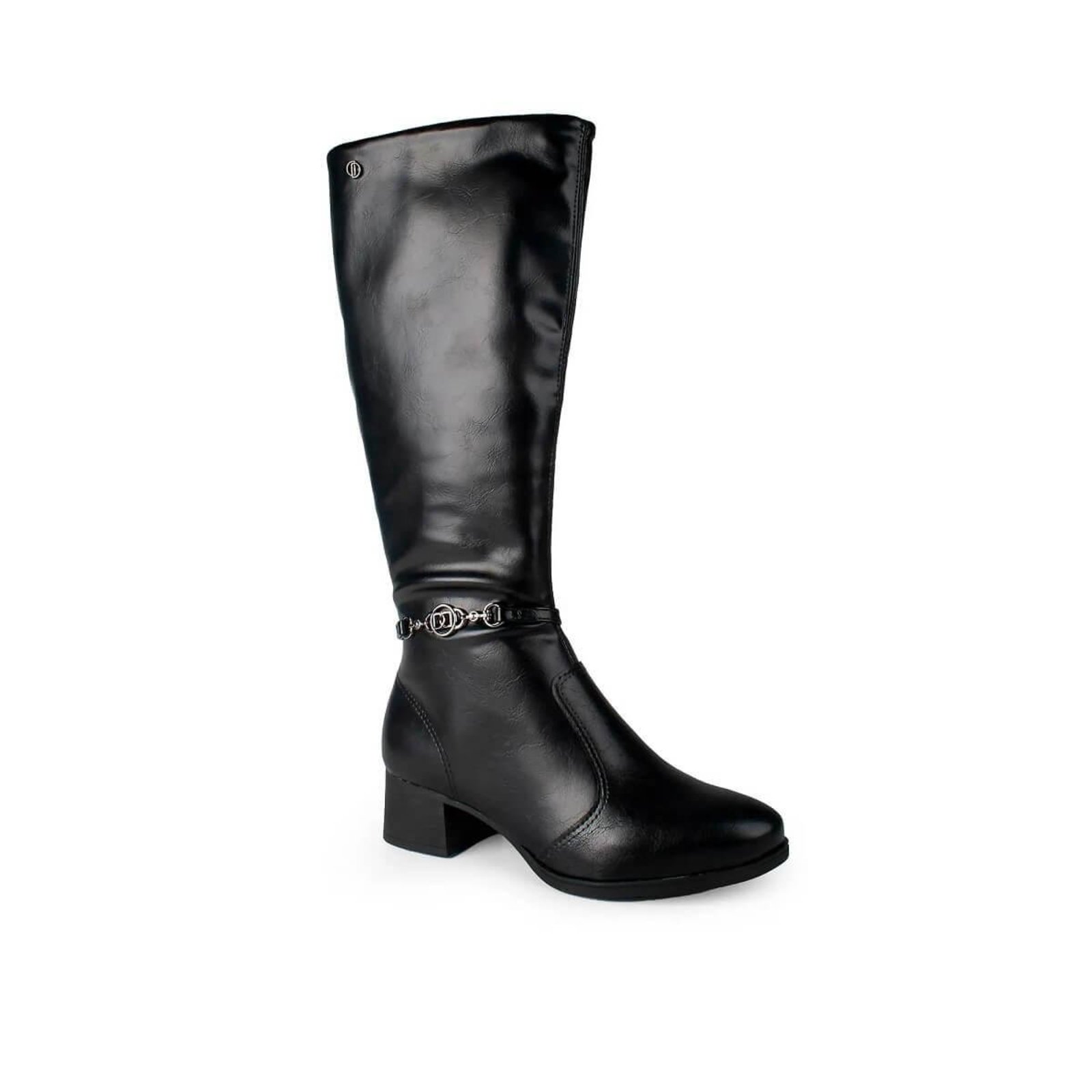 Bota Cano Alto Montaria Feminina Dakota D2452 Preta