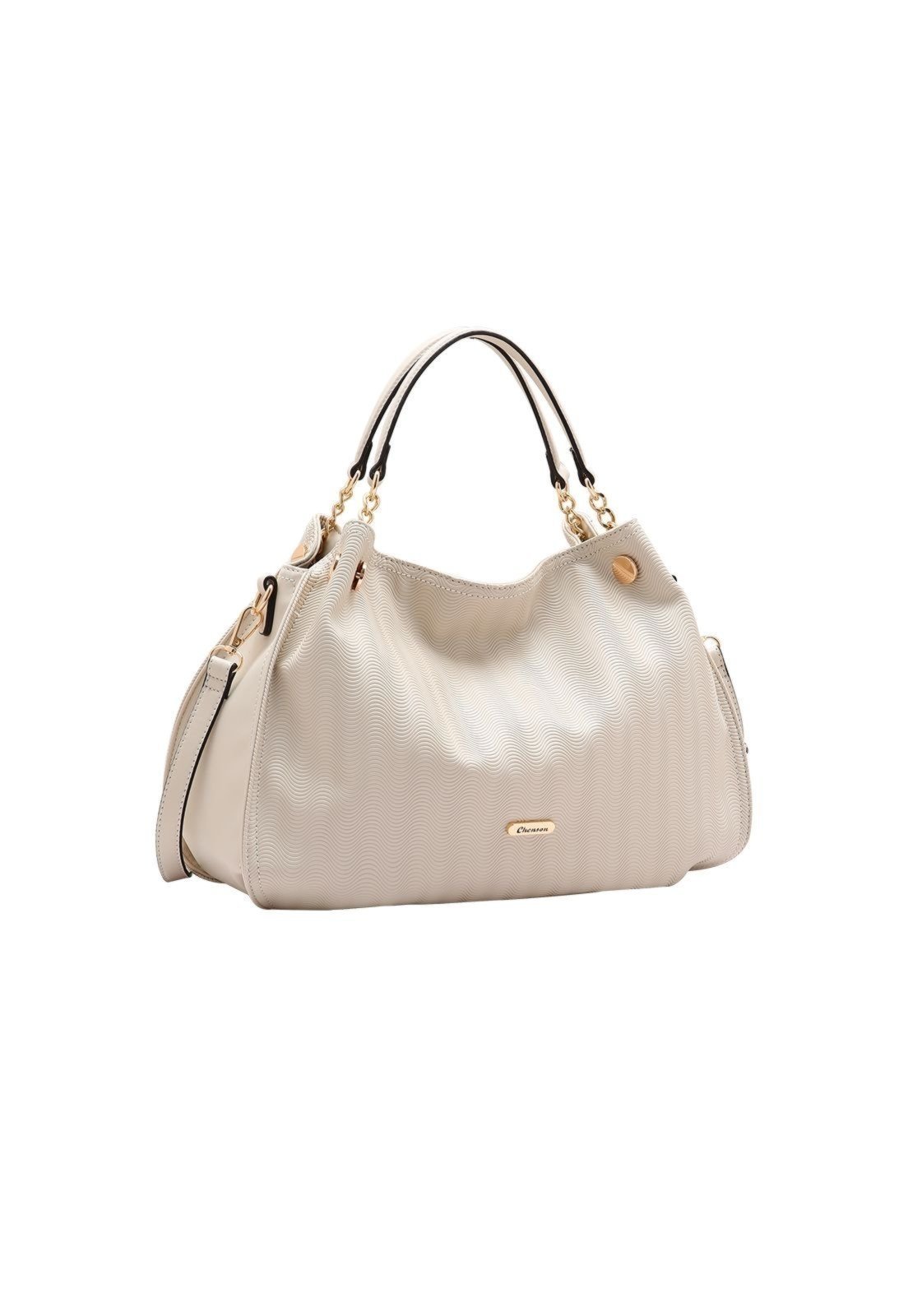 Bolsa Feminina Chenson Waves 3485318 OFF WHITE