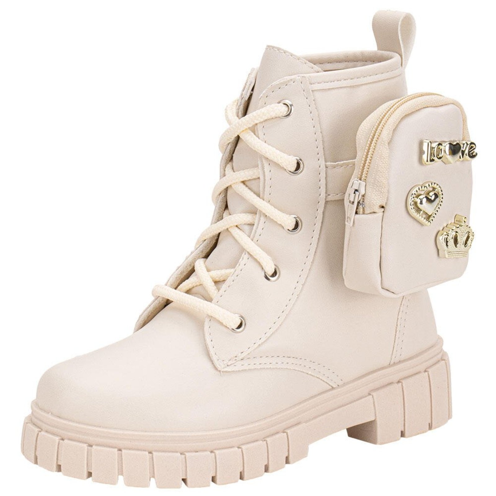 Infantil - Bota Coturno Bag Nilqi 165021 8065021 Branco