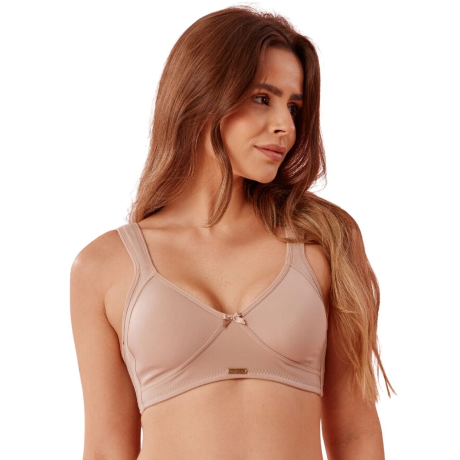 Sutiã Sem Bojo Com Alça Esponjada Pretty Paty