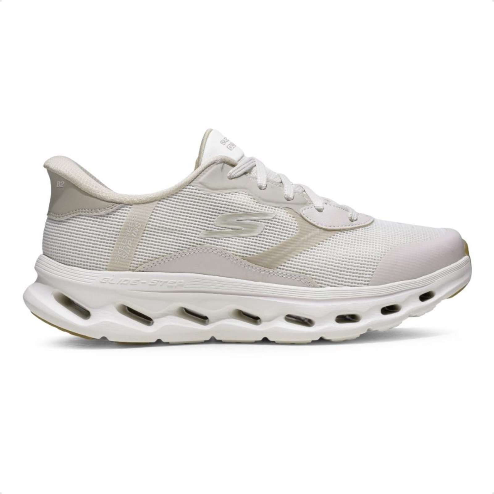 Tênis Skechers Glide Step 2.0 Zac Masculino Bege
