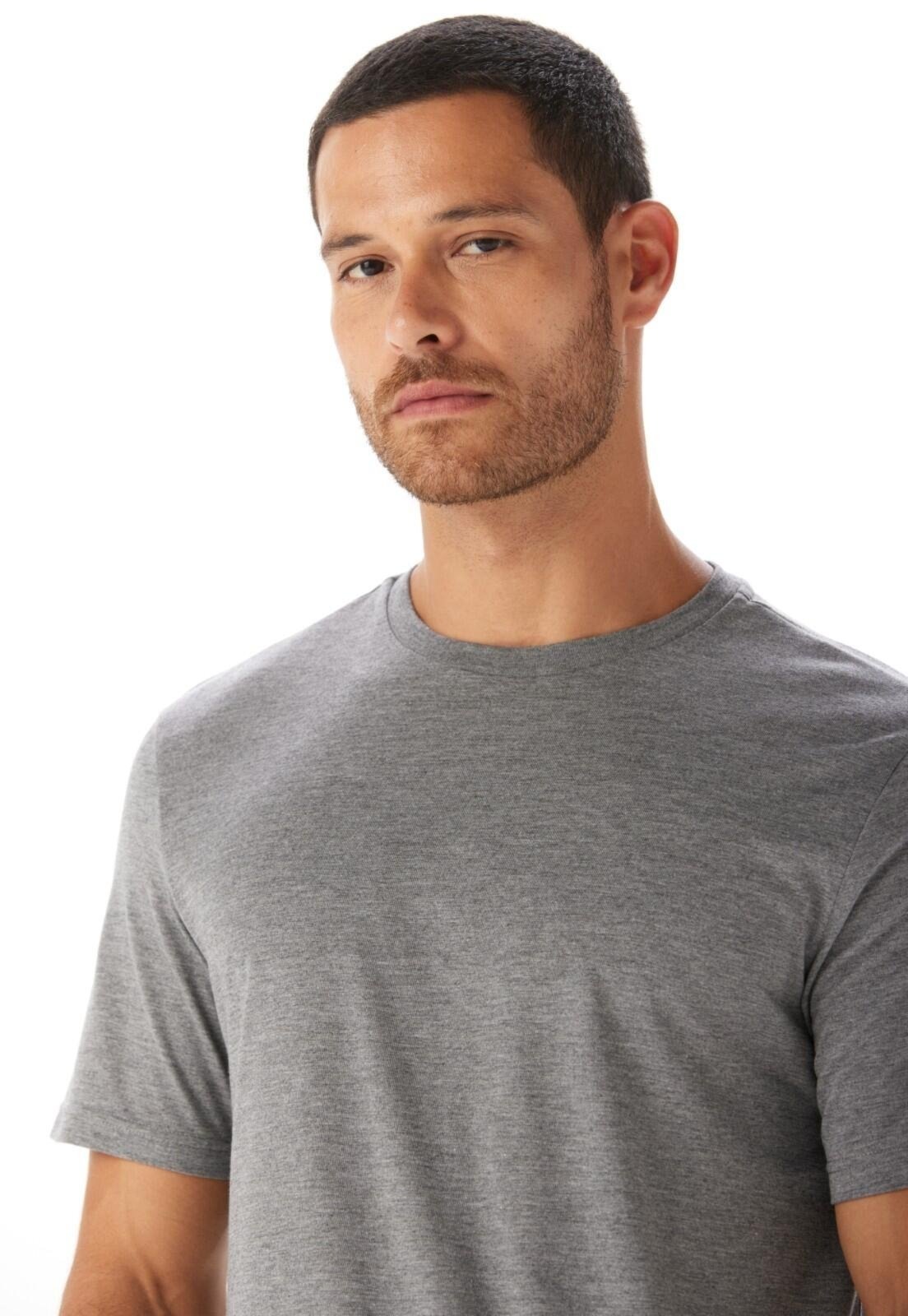Camiseta Básica Slim Traymon – Cinza Mescla – Xxg