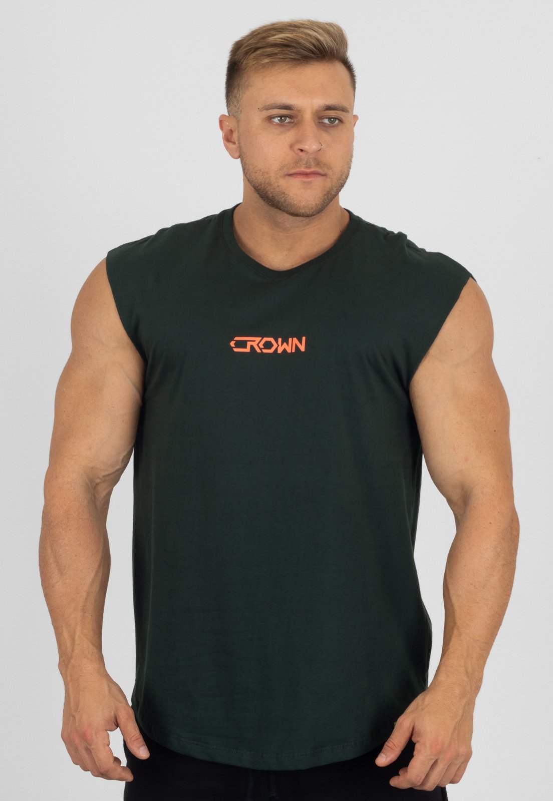 Regata Masculina Crown Training Japonesa HardLine Fitness GYM