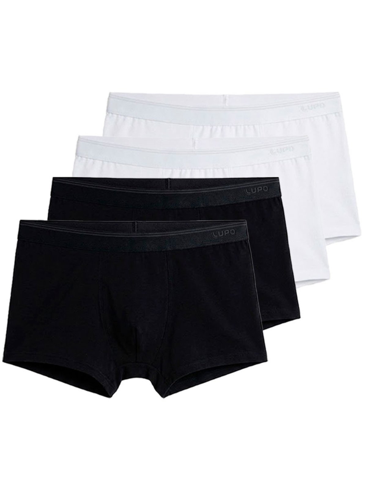 Kit com 4 Cuecas Sunga Lupo 480-003