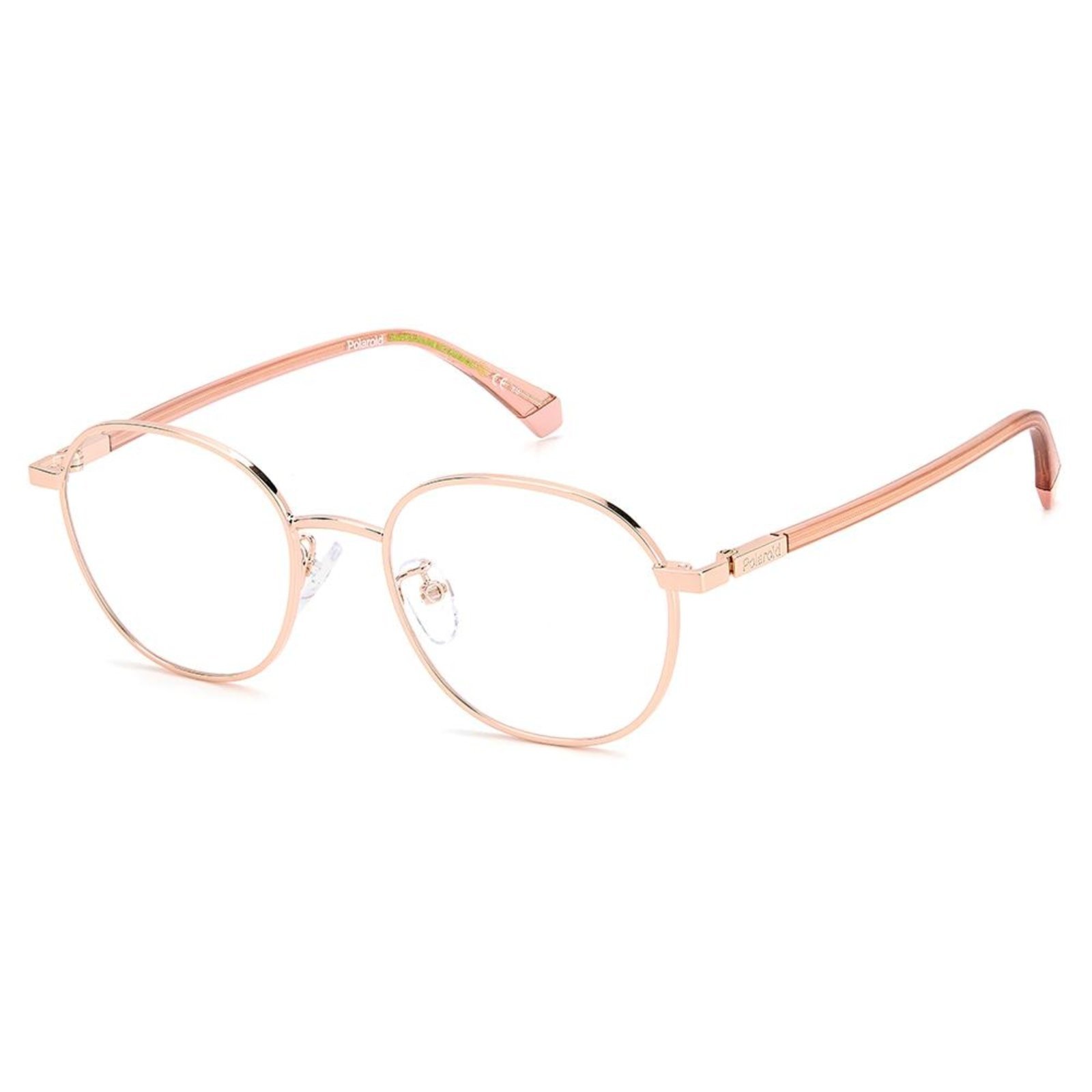 Armação de Óculos Polaroid Pld D456/G DDB – 51 Dourado