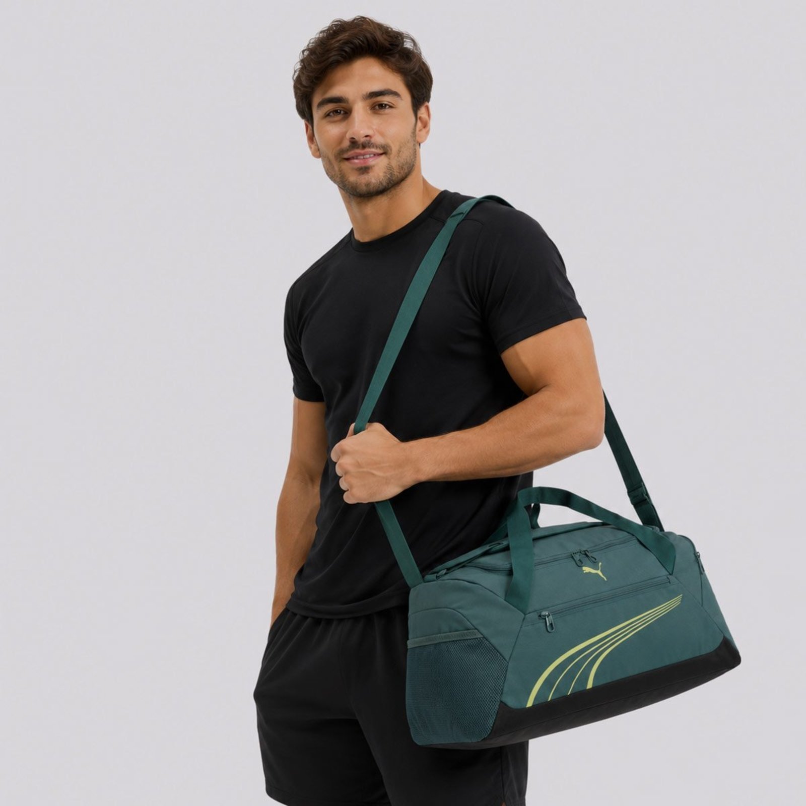 Bolsa Puma Fundamental Small Sports Verde