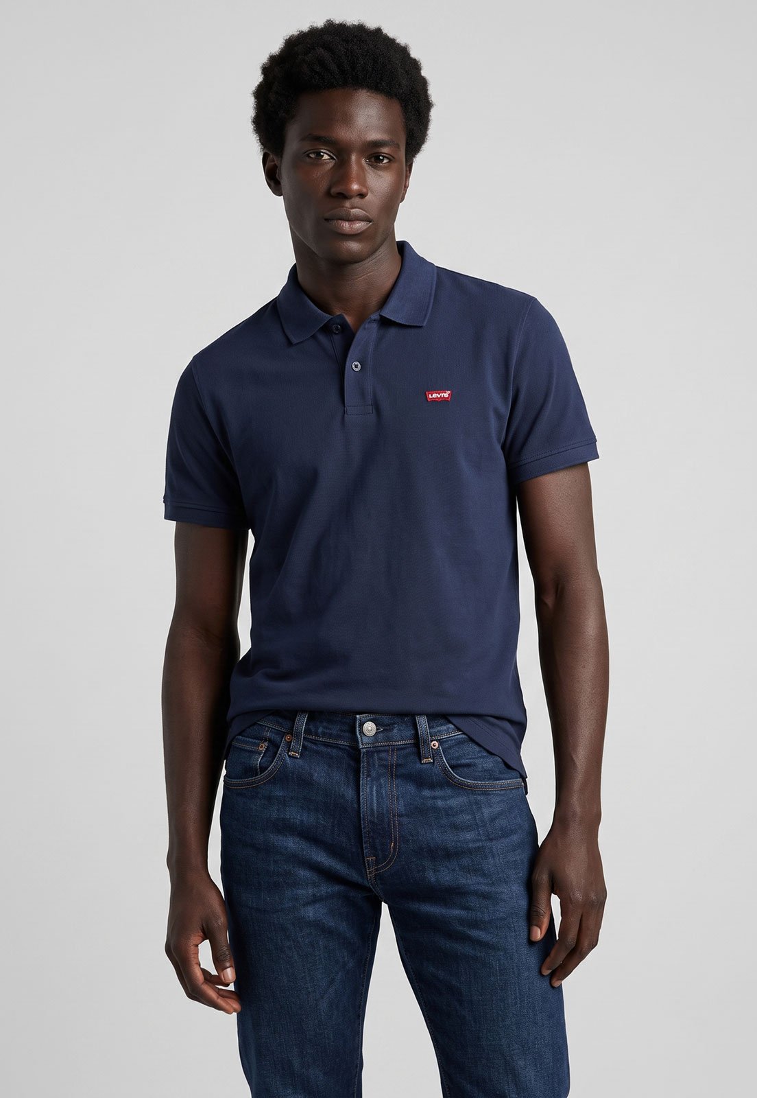 Polo Masculina Levis Housemar Azul