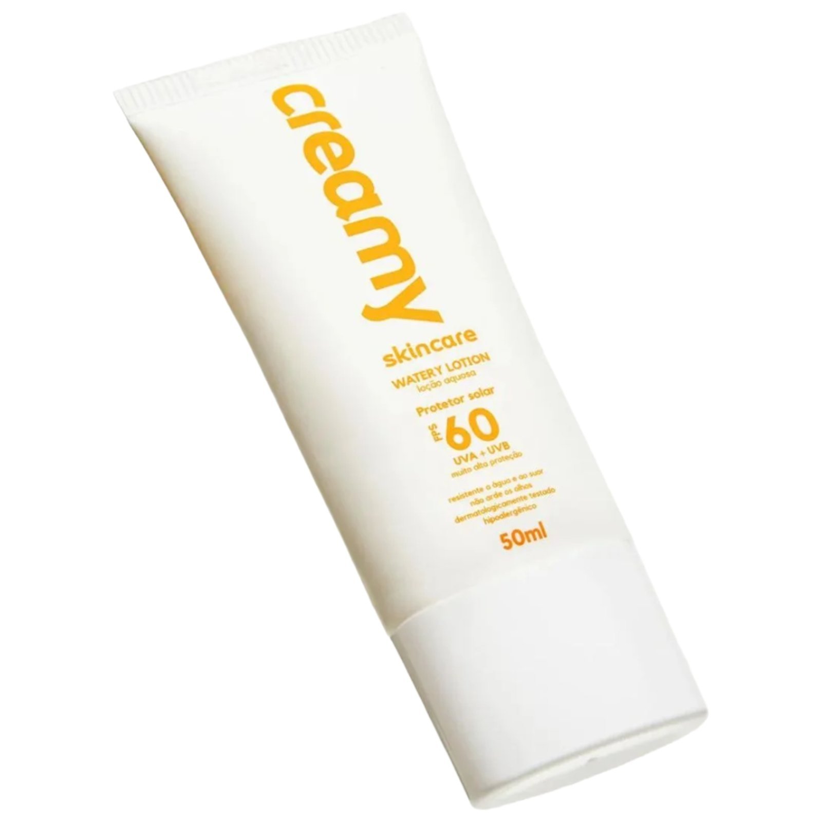 Creamy Skincare Protetor Solar 50g FPS 60 Watery Lotion 50ml Creamy Skincare Protetor Solar 50g FPS 60 Watery Lotion 50ml