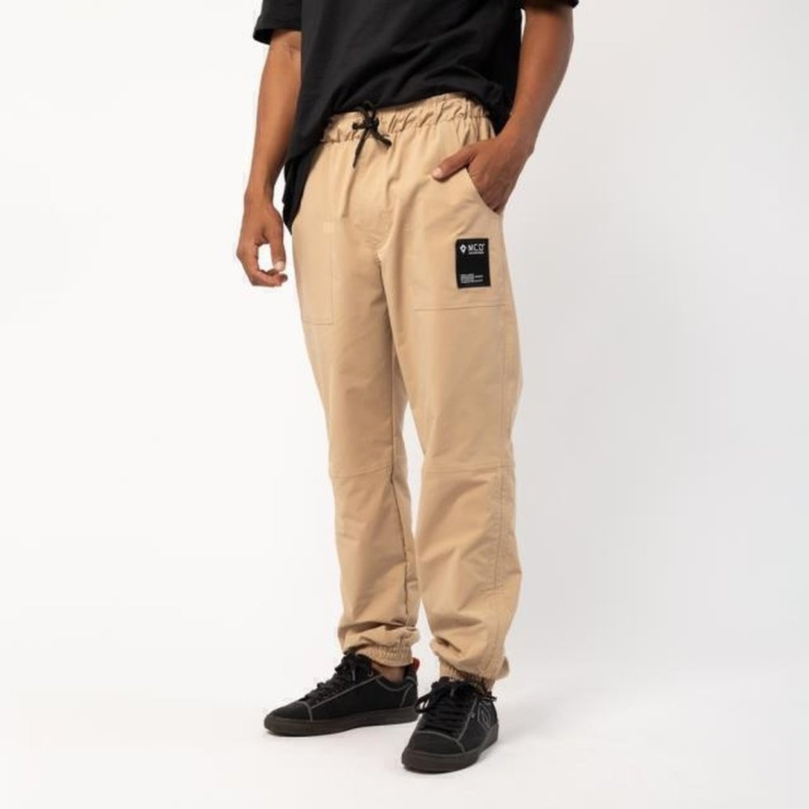 Calça Utility Mex Caligraffiti Bege Arena