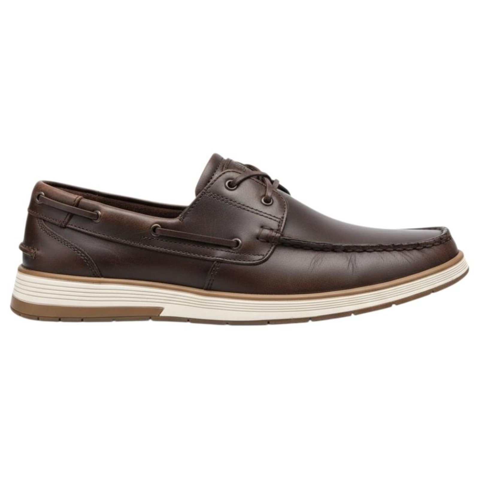 Sapato Social Ferracini Ultra Summer Marrom Escuro Masculino Marrom