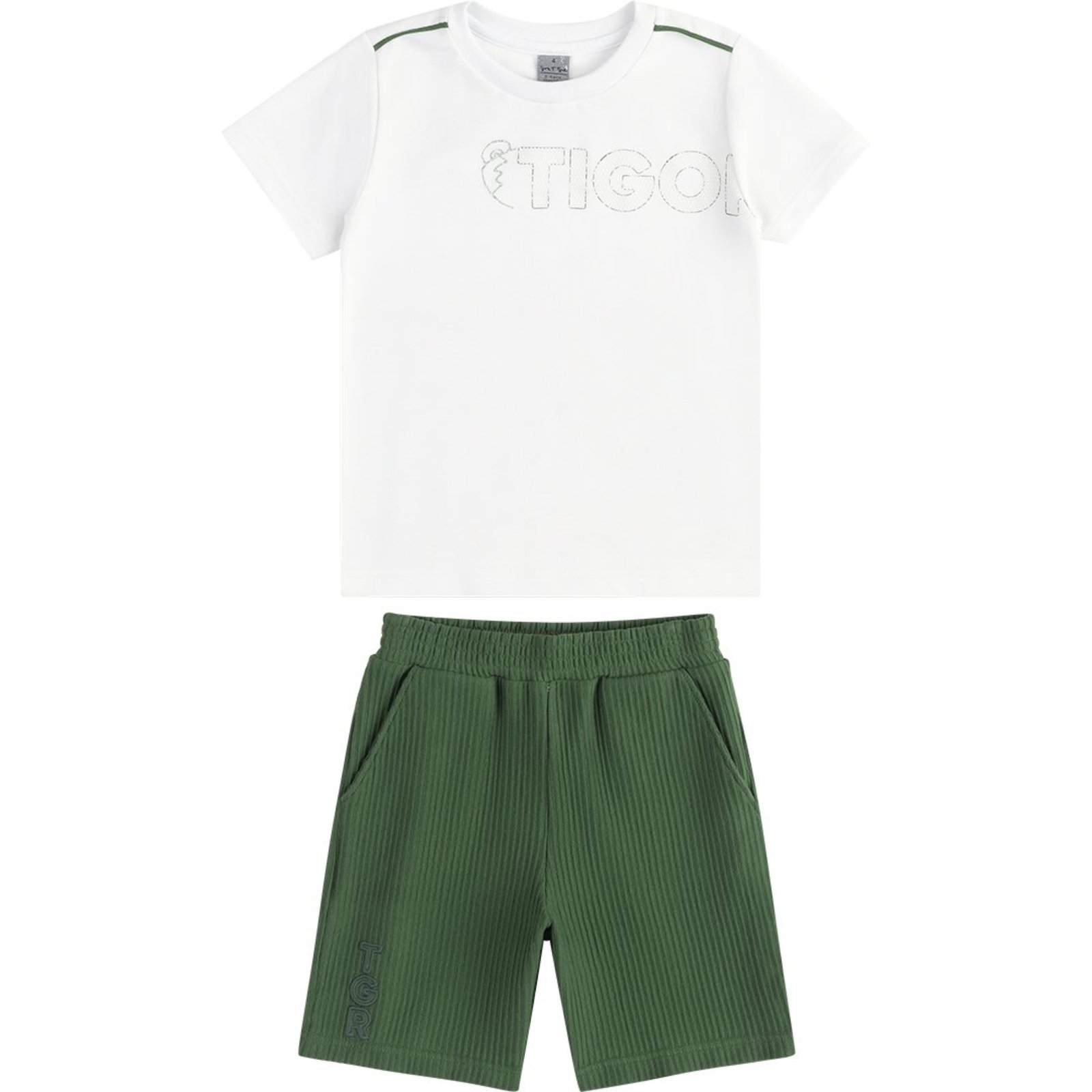 Infantil - Conjunto Curto Menino Tigor T. Tigre