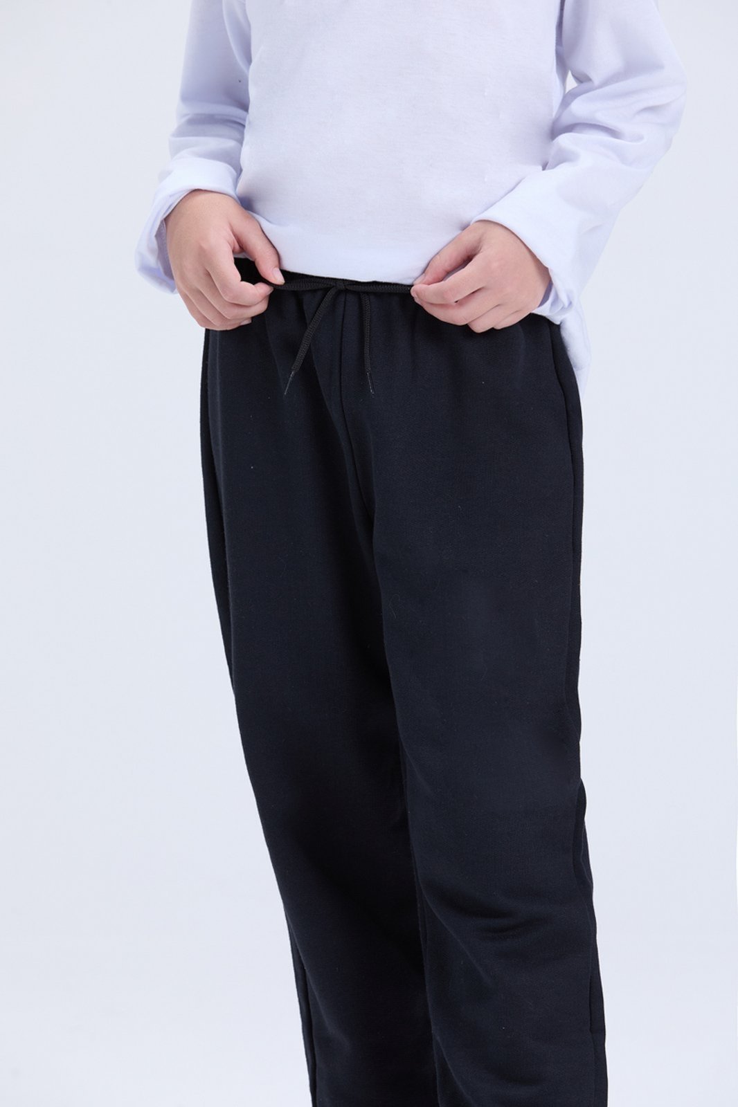 Vista 3 Infantil - Calça de Moletom Inverno Algodão Avulsa VIDA COSTEIRA rosa VIDA COSTEIRA rosa