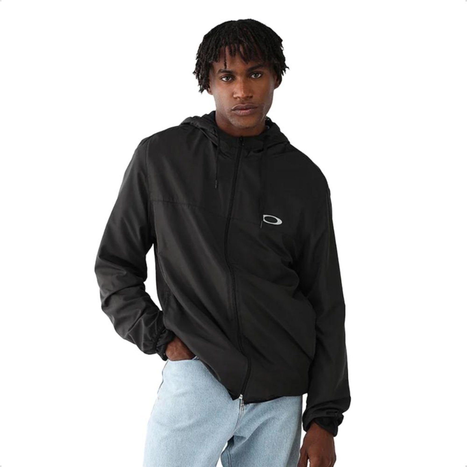 Jaqueta Oakley Masculina Windbreaker II Preto
