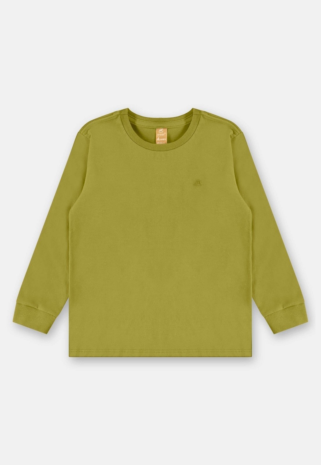 Infantil - Camiseta Manga Longa para Menino Up Baby Verde