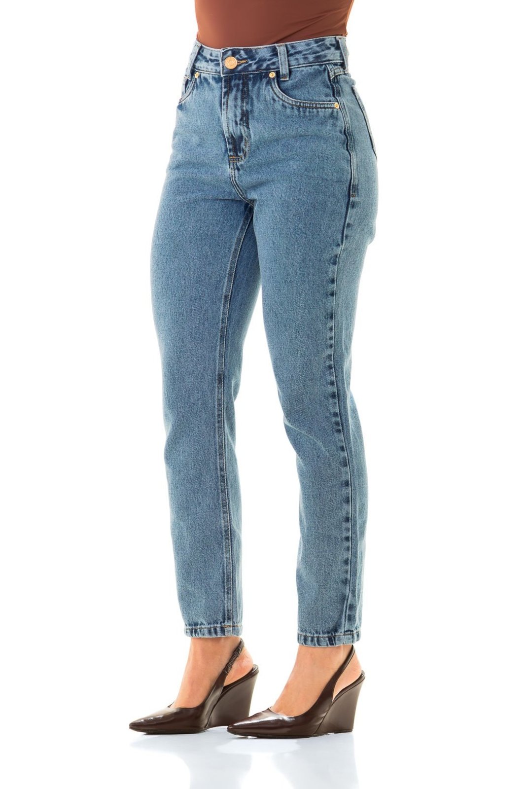 Calça Jeans Feminina Arauto Mom