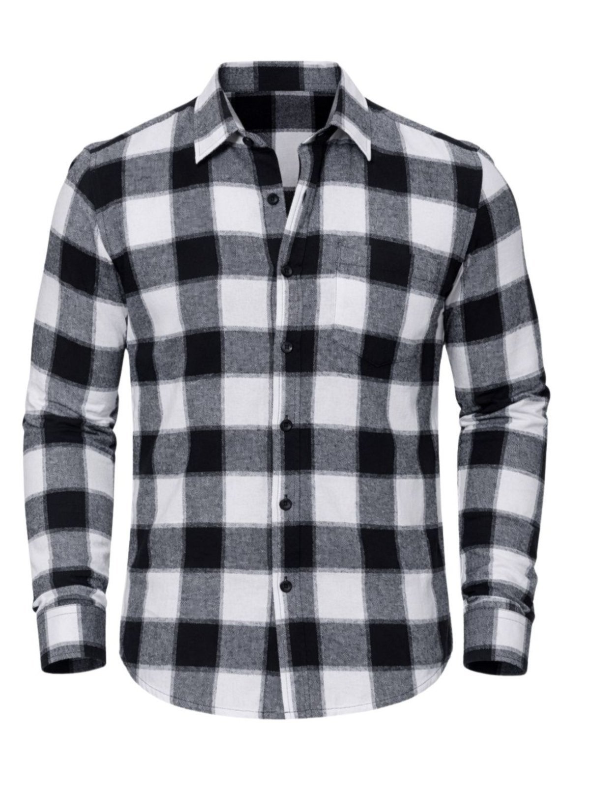 Camisa Xadrez Masculina Flanelada Manga Longa Crocker - 50399