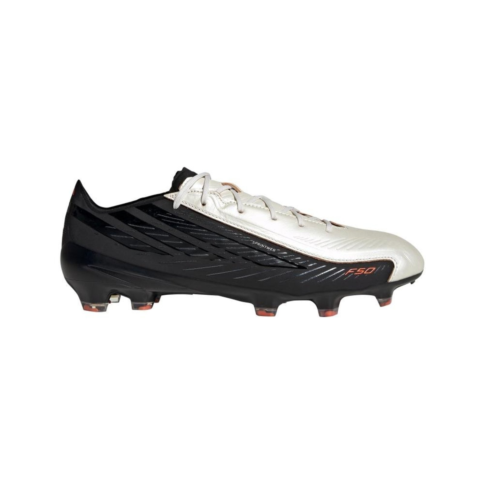 Chuteiras Campo F50 Hyperfast Elite L-TECH adidas Performance Branco
