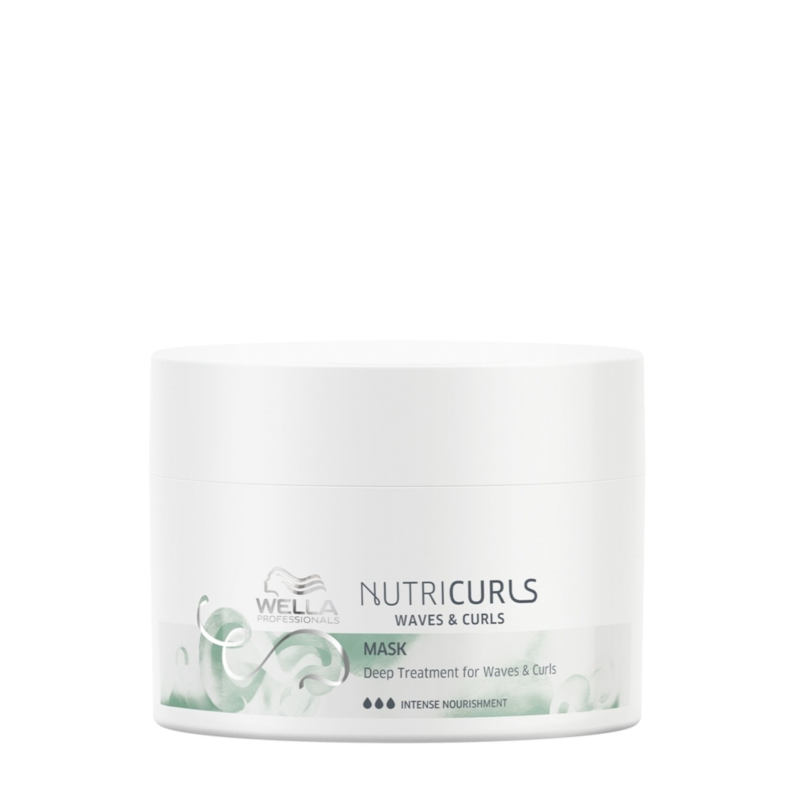 Vista 3 Kit Wella Professionals Nutricurls Shampoo+Condicionador 1L+Máscara 150ml (3 produtos) multicolorido WELLA PROFESSIONALS multicolorido